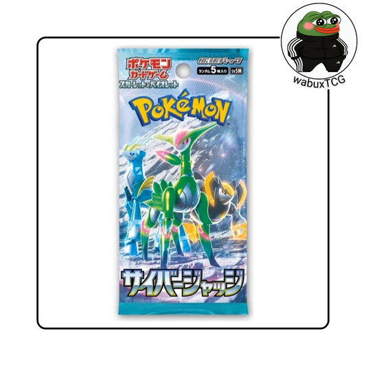 Pokemon Cyber Judge sv5M Japanese Booster Pack - wabuxTCG
