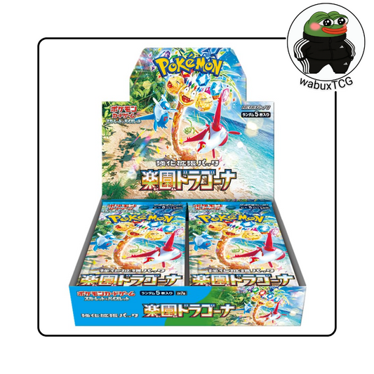 Pokemon Paradise Dragona sv7a Japanese Booster Box - wabuxTCG