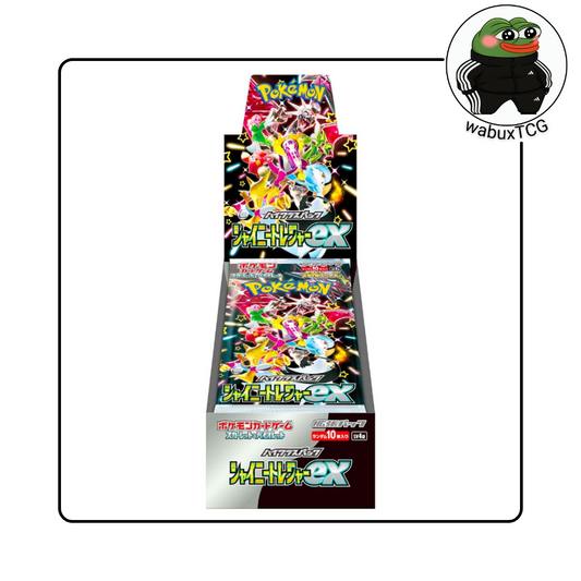 Pokemon Shiny Treasure ex sv4a Japanese Booster Box - wabuxTCG