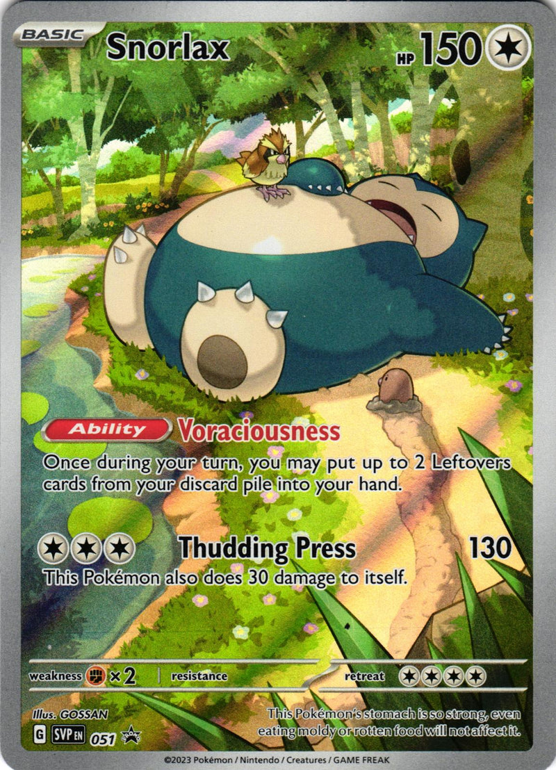 Snorlax 051 Promo SVP: Scarlet & Violet Promo - Pokemon