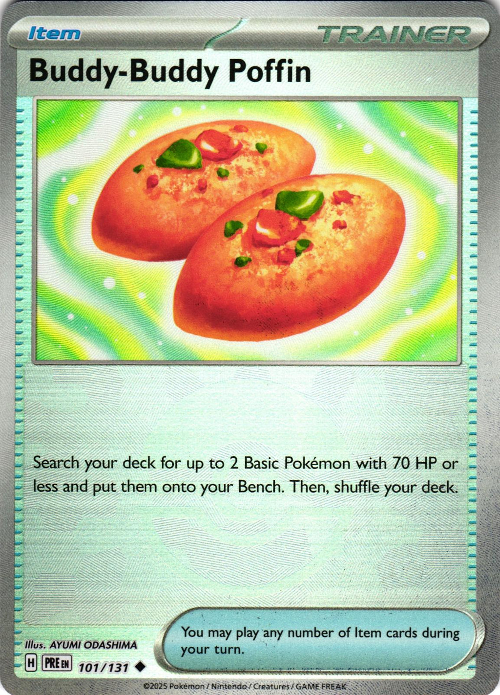 Buddy-Buddy Poffin (Poke Ball Pattern) 101/131 Prismatic Evolutions - Pokemon