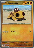 Hippopotas (Poke Ball Pattern) 052/131 Common Prismatic Evolutions - Pokemon