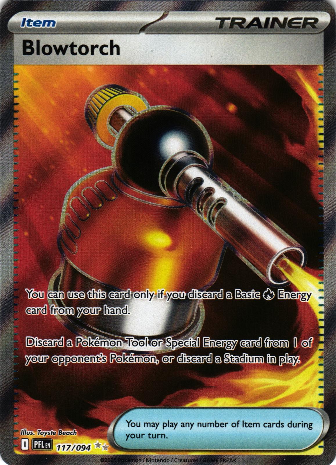 Blowtorch 117/094 Ultra Rare PFL: Phantasmal Flames - Pokemon