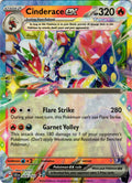 Cinderace ex 28/142 Double Rare SCR: Stellar Crown - Pokemon