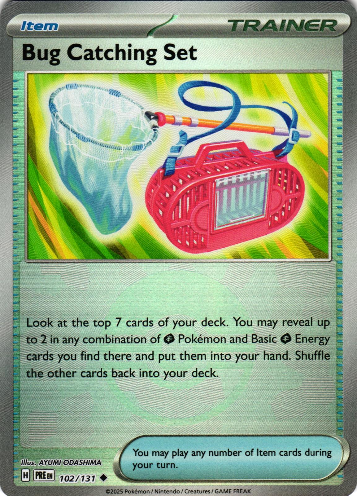 Bug Catching Set (Poke Ball Pattern) 102/131 Prismatic Evolutions - Pokemon