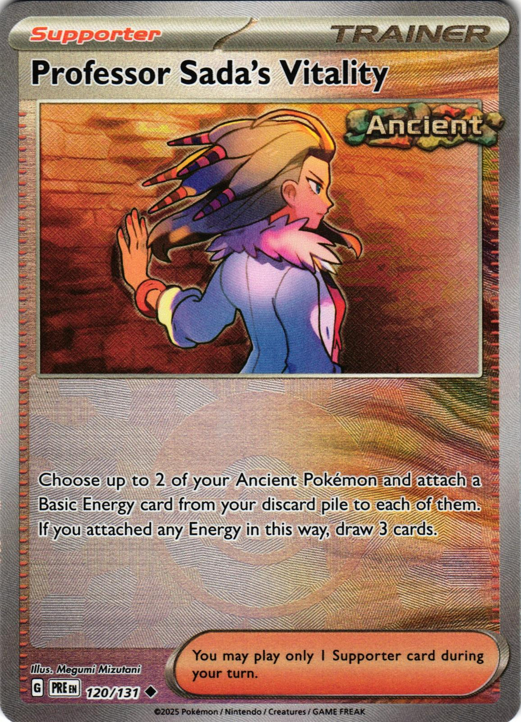 Professor Sada's Vitality (Poke Ball Pattern) 120/131 Prismatic Evolutions 