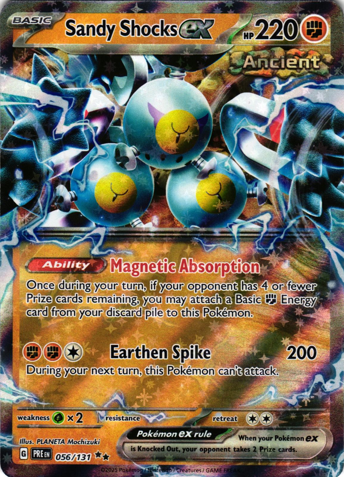 Sandy Shocks ex 056/131 Double Rare PRE: Prismatic Evolutions - Pokemon