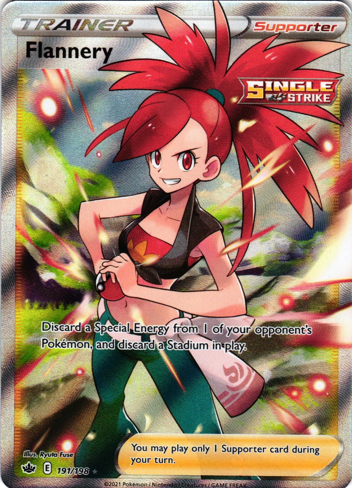 Flannery 191/198 Ultra Rare CRE: Chilling Reign - Pokemon
