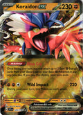 Koraidon ex 125/198 Double Rare SVI: Scarlet & Violet - Pokemon