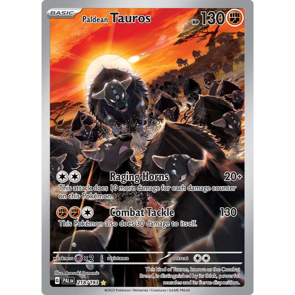 wabuxTCG - Paldean Tauros #84/73 - Pokemon Japanese Triple Beat AR