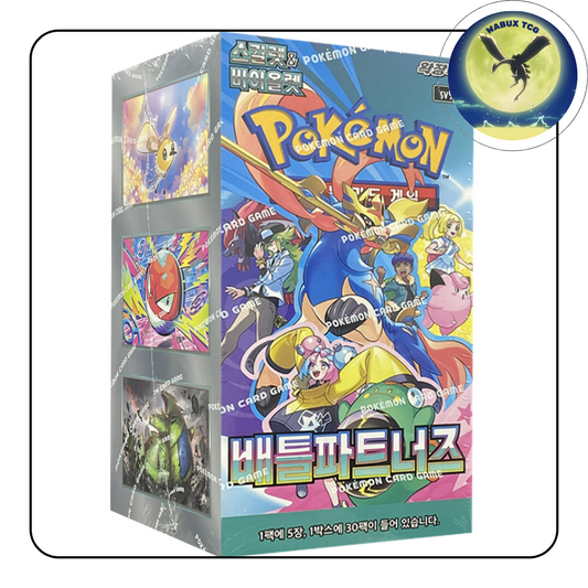 Pokemon Battle Partners sv9 Korean Booster Box - wabuxTCG