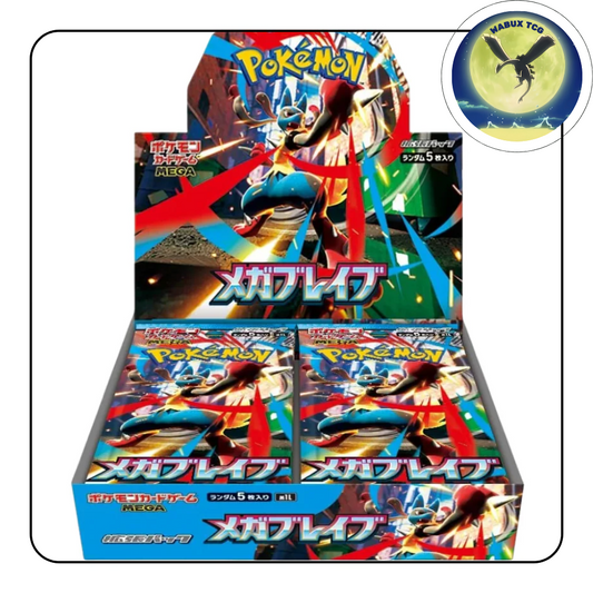 Pokemon Mega Brave Japanese Booster Box -wabuxTCG