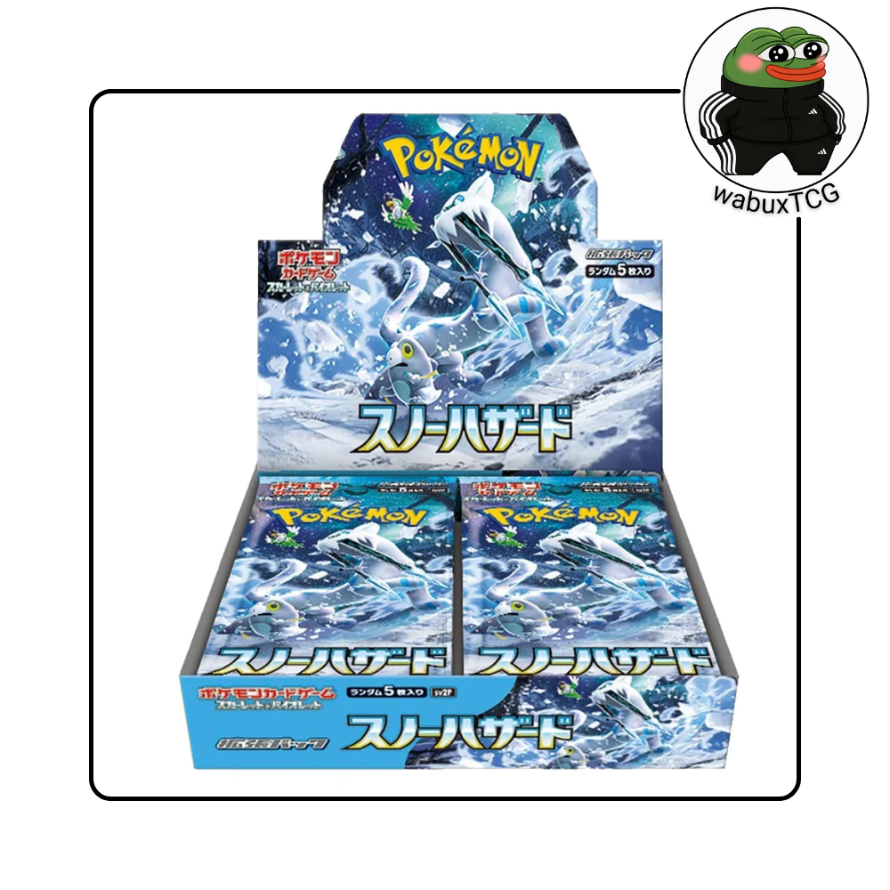Pokemon Snow Hazard sv2P Japanese Booster Box