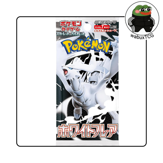 Pokemon White Flare sv11W Japanese Booster Pack - wabuxTCG