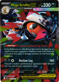 Mega Scrafty ex 135/217 Double Rare ASC: Ascended Heroes - Pokemon
