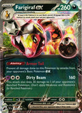 Farigiraf ex 108/162 Double Rare TEF: Temporal Forces - Pokemon