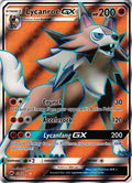 Lycanroc GX 136/147 Ultra Rare BUS: Burning Shadows - Pokemon