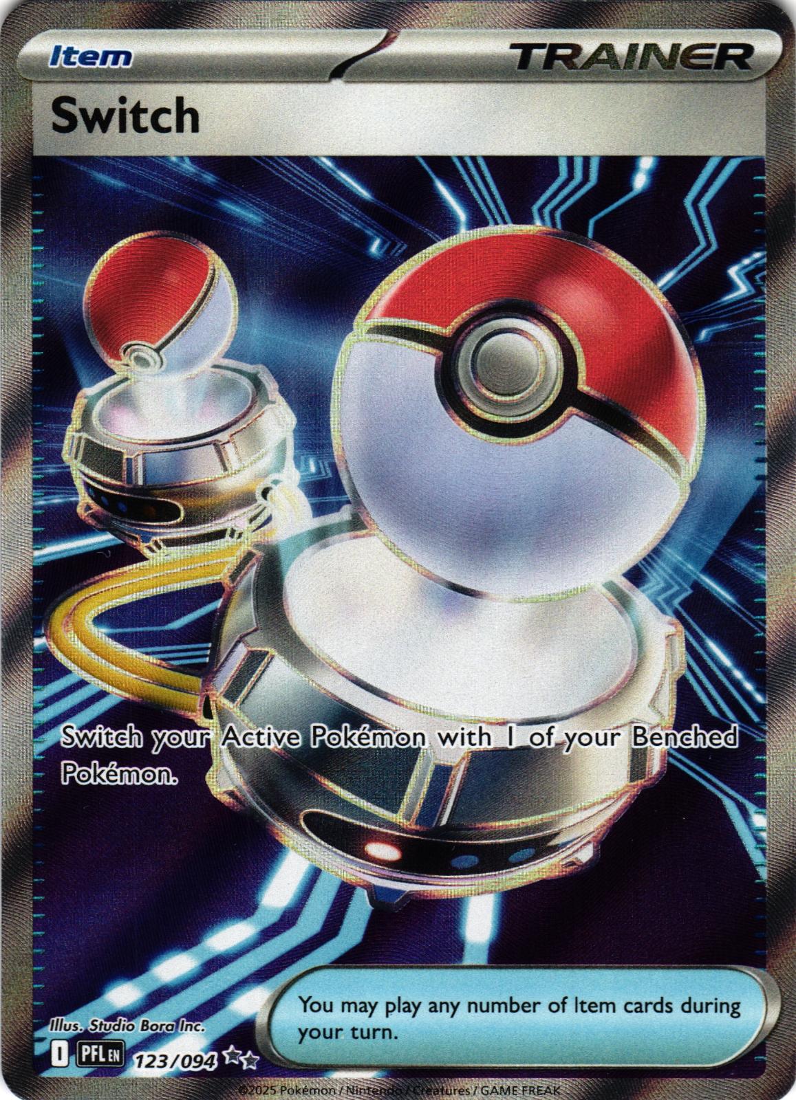 Switch 123/094 Ultra Rare PFL: Phantasmal Flames - Pokemon