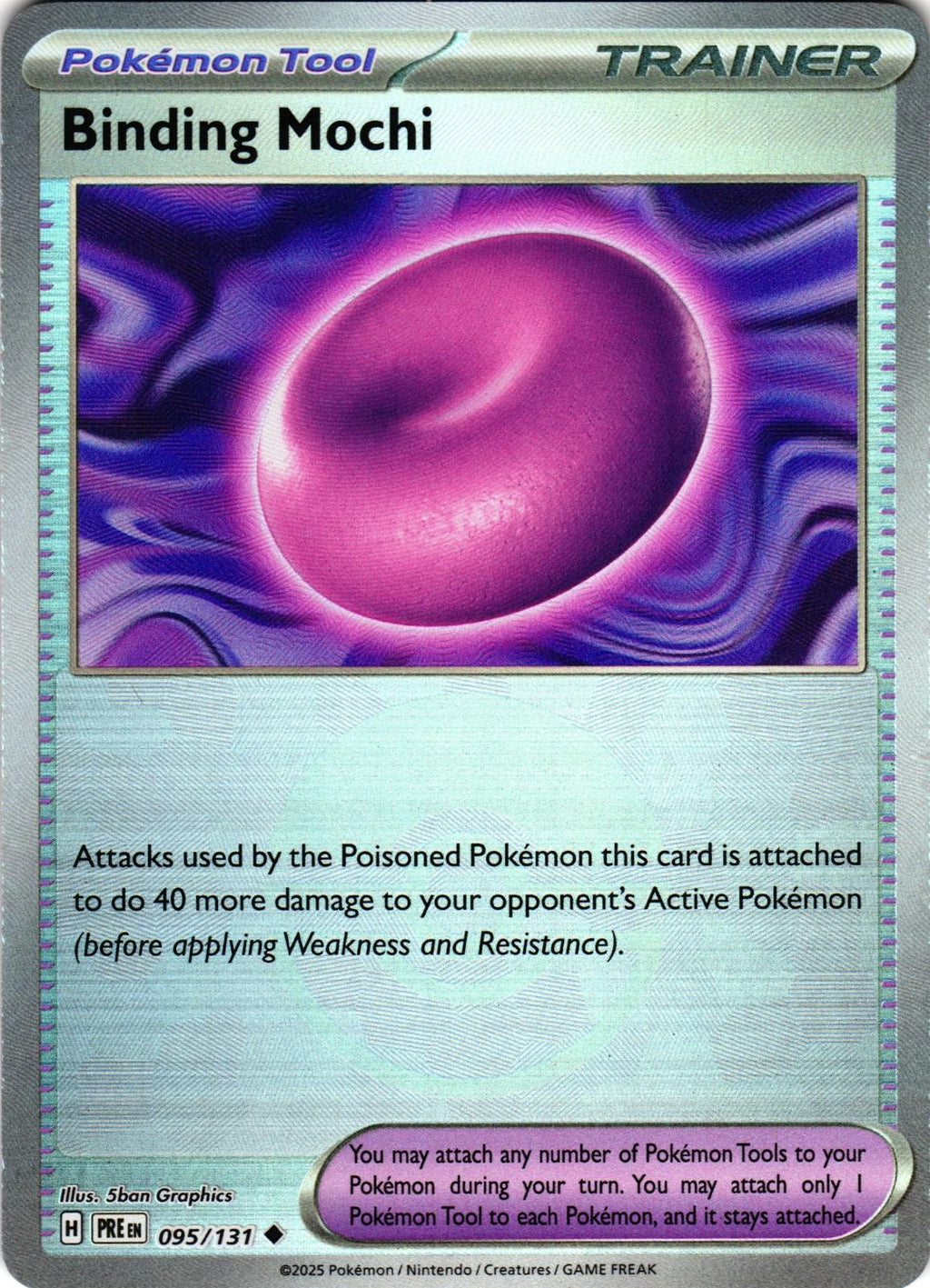 Binding Mochi (Poke Ball Pattern) 095/131 Prismatic Evolutions - Pokemon