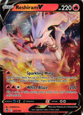 Reshiram V 024/195 Ultra Rare SIT: Silver Tempest - Pokemon