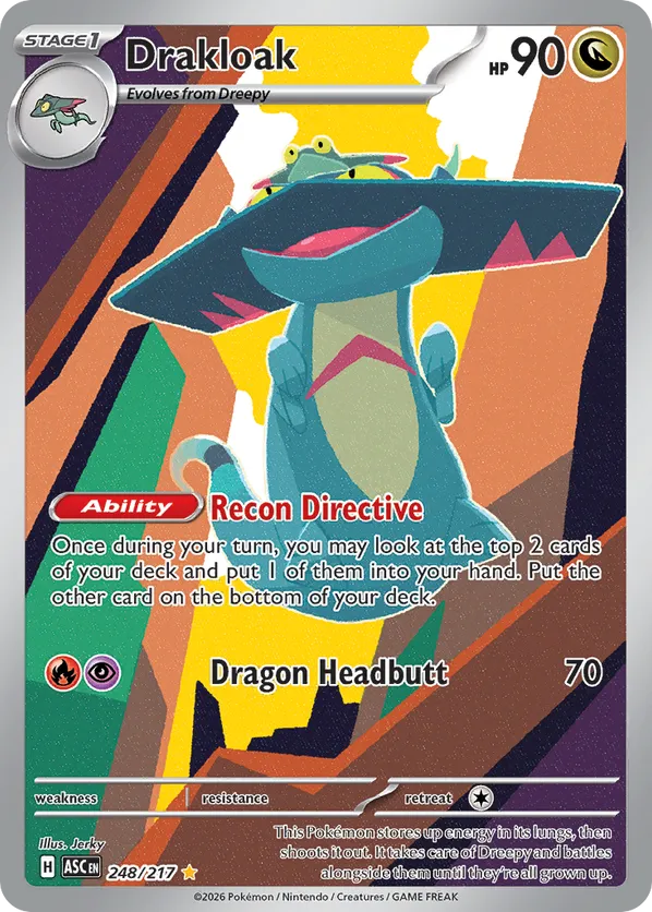 Drakloak | ASC: Ascended Heroes | 248/217 | Illustration Rare | Pokemon