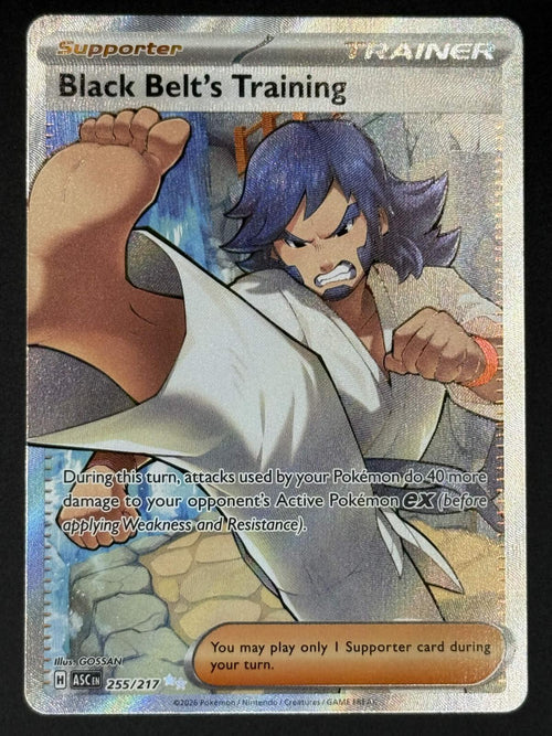 Black Belt's Training 255/217 Ultra Rare ME: Ascended Heroes Pokemon