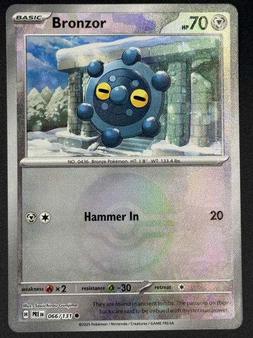 Bronzor 066/131 C SV: Prismatic Evolutions Pokemon