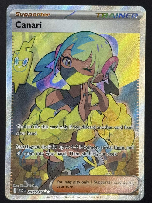 Canari 257/217 Ultra Rare ME: Ascended Heroes Pokemon