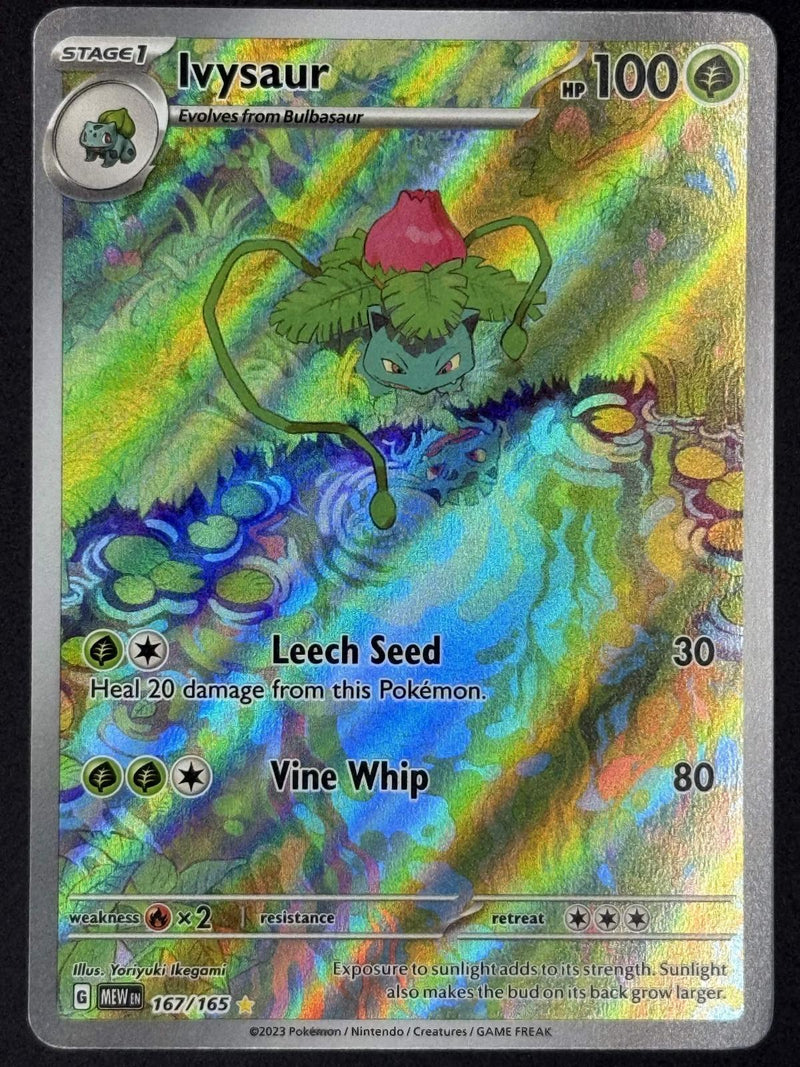 Ivysaur 167/165 Illustration Rare 151 Pokemon