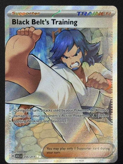 Black Belt's Training 255/217 Ultra Rare ME: Ascended Heroes Pokemon