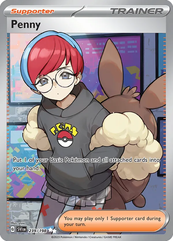 Penny | SV1: Scarlet & Violet | 239/198 | Ultra Rare | Pokemon