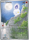 Litwick | WHT: White Flare | 101/086 | Illustration Rare | Pokemon