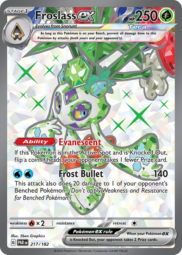 Froslass ex | PAR: Paradox Rift | 217/182 | Ultra Rare | Pokemon