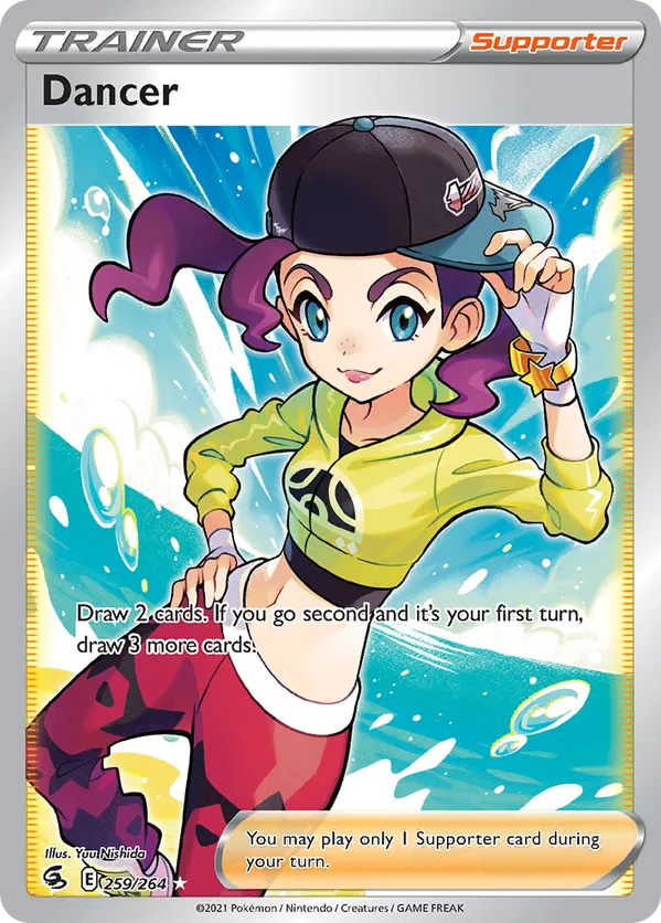 Dancer | FST: Fusion Strike | 259/264 | Ultra Rare | Pokemon